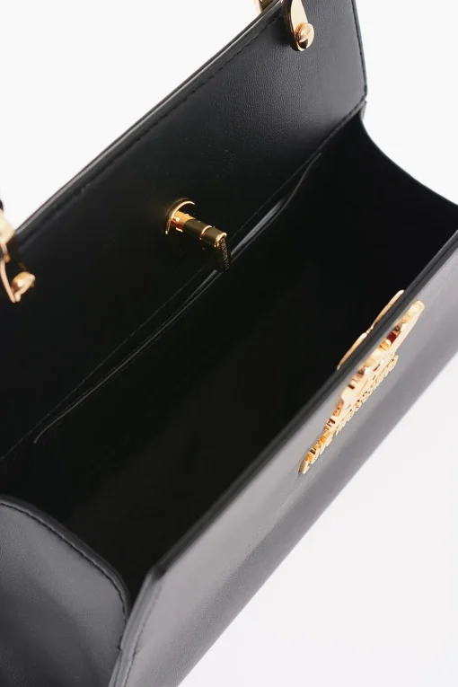 LOVE Borsa a Mano in Tinta Unita con Manico in Ecopelliccia Removibile>Moschino Hot