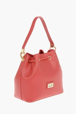 Online LOVE Borsa a Secchiello con Corda Intrecciata Donna Borse A Spalla