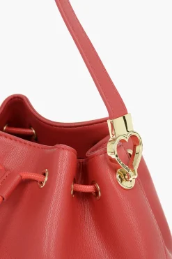 Online LOVE Borsa a Secchiello con Corda Intrecciata Donna Borse A Spalla