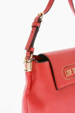 LOVE Borsa a Secchiello in Ecopelle Martallata con Chiusura Magnetica>Moschino Clearance