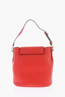 LOVE Borsa a Secchiello in Ecopelle Martallata con Chiusura Magnetica></noscript>Moschino Clearance