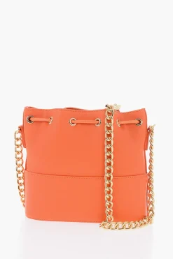 Love Borsa a Secchiello in Ecopelle Martellata con Tracolla a Catena>Moschino Best