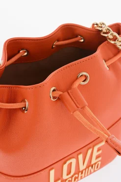 Love Borsa a Secchiello in Ecopelle Martellata con Tracolla a Catena></noscript>Moschino Best