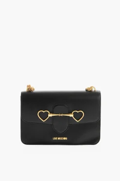 Hot LOVE Borsa a Spalla con Catena e Morsetto Donna Borse A Spalla