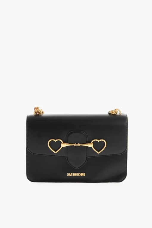 Hot LOVE Borsa a Spalla con Catena e Morsetto Donna Borse A Spalla