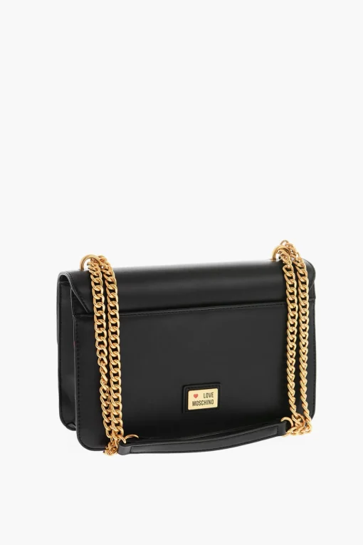 Hot LOVE Borsa a Spalla con Catena e Morsetto Donna Borse A Spalla