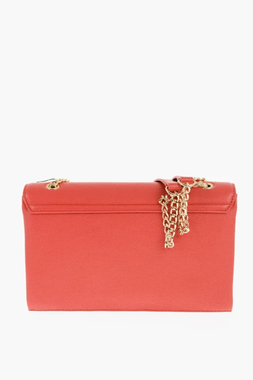 LOVE Borsa a Spalla in Ecopelle con Dettagli Dorati>Moschino Discount