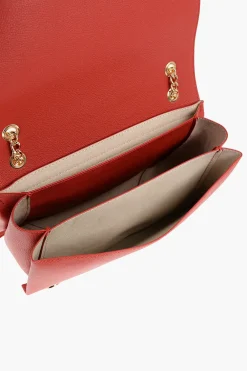 LOVE Borsa a Spalla in Ecopelle con Dettagli Dorati></noscript>Moschino Discount