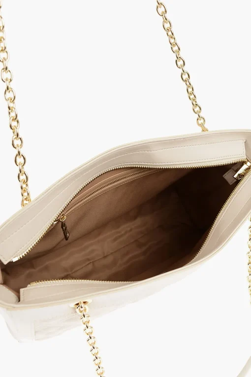LOVE Borsa a Spalla in Ecopelle Trapuntata con Logo Dorato>Moschino Best