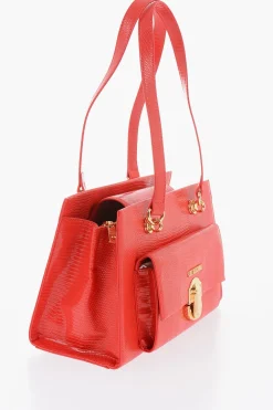 Sale LOVE Borsa a Spalla in Ecopelle con Dettagli Dorati Donna Borse A Spalla