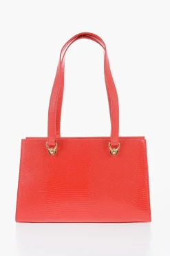 Sale LOVE Borsa a Spalla in Ecopelle con Dettagli Dorati Donna Borse A Spalla