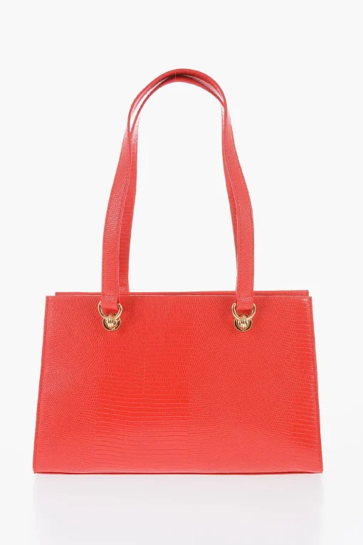 Sale LOVE Borsa a Spalla in Ecopelle con Dettagli Dorati Donna Borse A Spalla