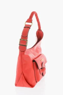 Best LOVE Borsa a Spalla in Ecopelle con Maxi Logo sul Retro Donna Borse A Spalla