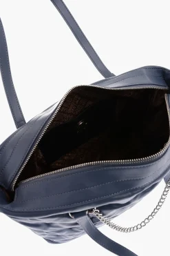 Fashion LOVE borsa a spalla in ecopelle con cuori in rilievo Donna Borse A Spalla