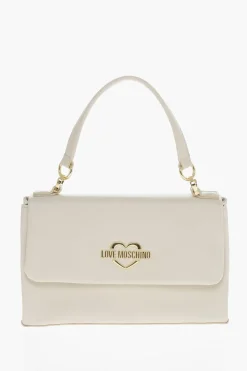 Outlet LOVE Borsa a Spalla in Eco Pelle Trapuntata con Logo LM Sul Retro Donna Borse A Spalla