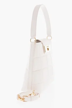 Discount LOVE Borsa a Spalla in Ecopelle Trapuntata con Chiusura Turn Lock Donna Borse A Spalla
