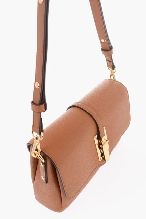Sale LOVE Borsa a Spalla in Ecopelle con Dettagli Dorati Donna Borse A Spalla