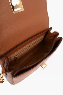 Sale LOVE Borsa a Spalla in Ecopelle con Dettagli Dorati Donna Borse A Spalla