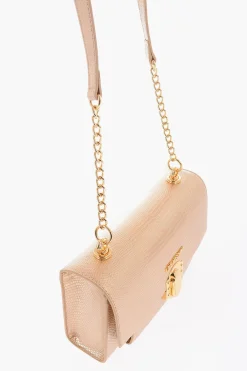 Sale LOVE Borsa a Spalla in Ecopelle Lamè Donna Borse A Spalla