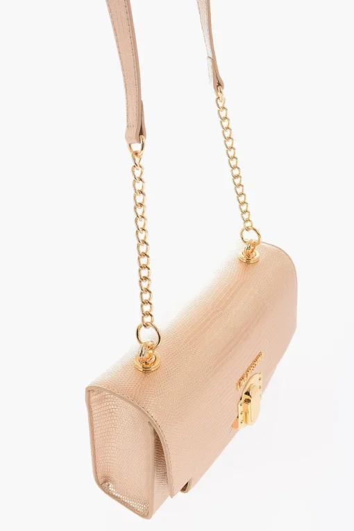 Sale LOVE Borsa a Spalla in Ecopelle Lamè Donna Borse A Spalla