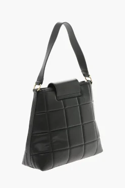 Online LOVE Borsa a Spalla in Ecopelle Trapuntata con Chiusura Turn Lock Donna Borse A Spalla