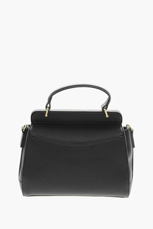 LOVE Borsa a Spalla in Ecopelle con Maxi Logo Dorato>Moschino Hot