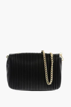 LOVE Borsa a Spalla in Ecopelle con Catena Dorata>Moschino New