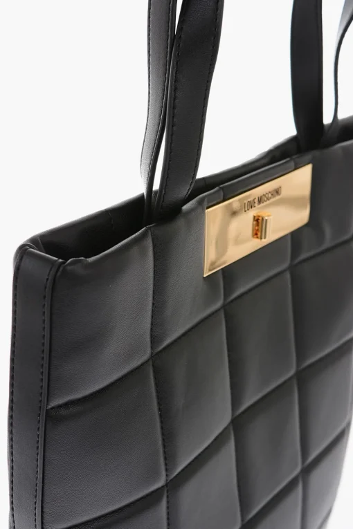 LOVE borsa a spalla in ecopelle trapuntata>Moschino Online