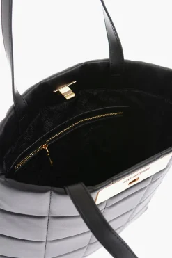 LOVE borsa a spalla in ecopelle trapuntata></noscript>Moschino Online