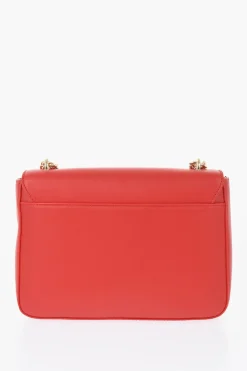 LOVE Borsa a Spalla in Pelle Vegan con Dettagli Dorati>Moschino Hot