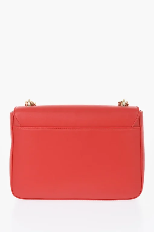 LOVE Borsa a Spalla in Pelle Vegan con Dettagli Dorati>Moschino Hot