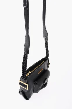 LOVE Borsa a Tracolla in Ecopelle con Dettagli Intrecciati></noscript>Moschino Best