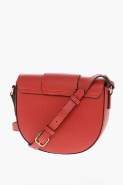Clearance LOVE Borsa a Tracolla in Ecopelle con Doppio Cuore in Metallo Donna Borse A Spalla