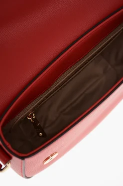 Clearance LOVE Borsa a Tracolla in Ecopelle con Doppio Cuore in Metallo Donna Borse A Spalla
