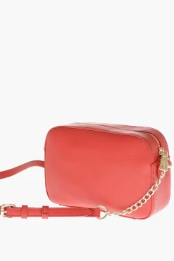 New LOVE Borsa a Tracolla in Ecopelle con Mini Pouch a Forma di Cuore Donna Borse A Spalla