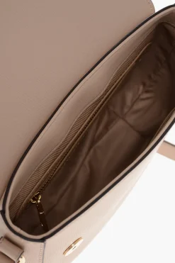 Outlet LOVE Borsa a Tracolla in Ecopelle con Doppio Cuore in Metallo Donna Borse A Spalla