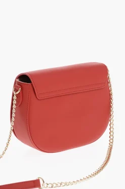 LOVE Borsa a Tracolla in Ecopelle con Dettagli Dorati>Moschino Hot