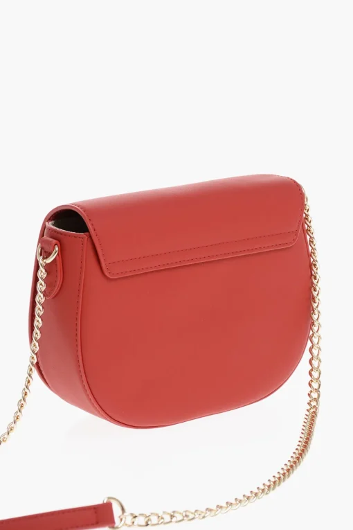 LOVE Borsa a Tracolla in Ecopelle con Dettagli Dorati>Moschino Hot