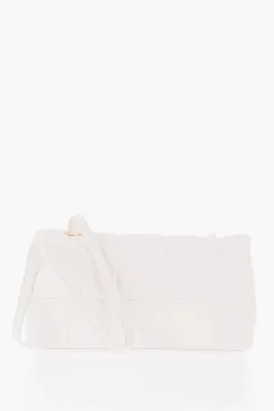 Clearance LOVE Borsa a Tracolla in Ecopelle Trapuntata con Chiusura Turn Lock Dorata Donna Borse A Spalla