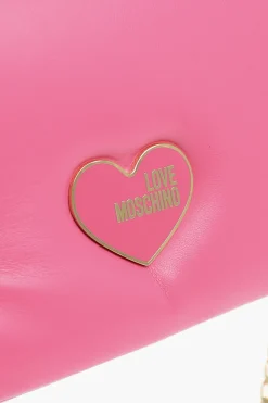 LOVE Borsa a Tracolla in Ecopelle con Catena Dorata></noscript>Moschino Online