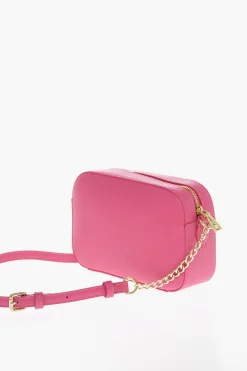 LOVE Borsa a Tracolla in Ecopelle con Dettagli Dorati>Moschino Hot