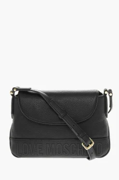 LOVE Borsa a Tracolla in Ecopelle Martellata>Moschino Online