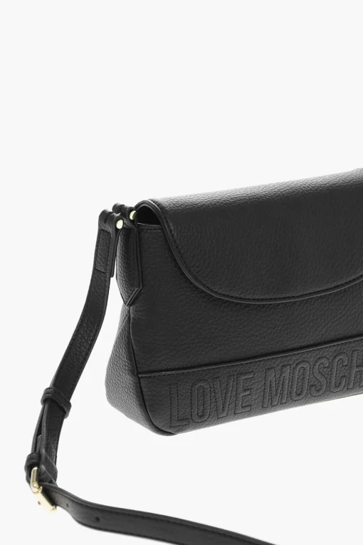 LOVE Borsa a Tracolla in Ecopelle Martellata>Moschino Online