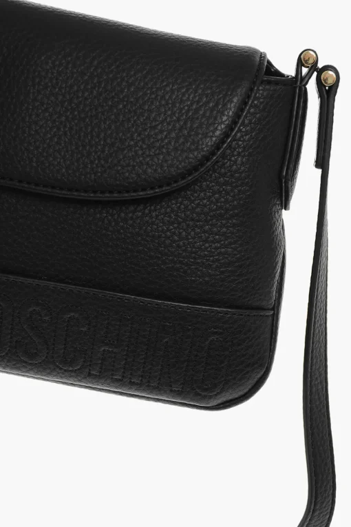 LOVE Borsa a Tracolla in Ecopelle Martellata>Moschino Online