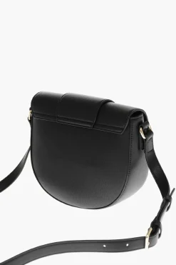 Discount LOVE Borsa a Tracolla in Ecopelle con Doppio Cuore in Metallo Donna Borse A Spalla
