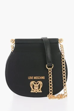 Clearance LOVE Borsa a Tracolla in Ecopelle con Chiusura Turn Lock Donna Borse A Spalla