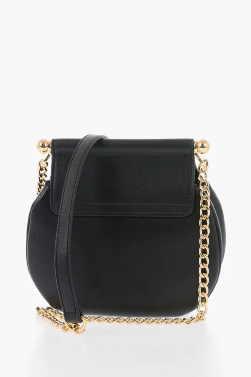 Clearance LOVE Borsa a Tracolla in Ecopelle con Chiusura Turn Lock Donna Borse A Spalla