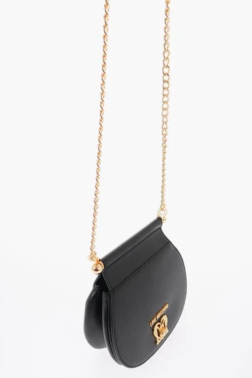 Clearance LOVE Borsa a Tracolla in Ecopelle con Chiusura Turn Lock Donna Borse A Spalla