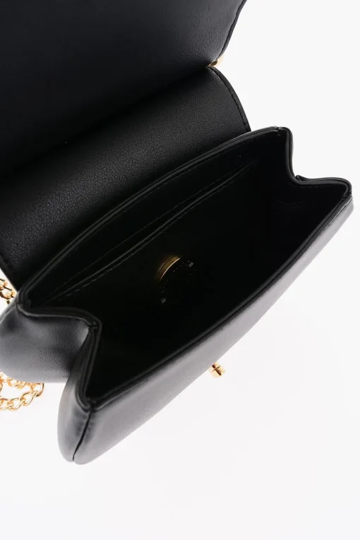 Clearance LOVE Borsa a Tracolla in Ecopelle con Chiusura Turn Lock Donna Borse A Spalla