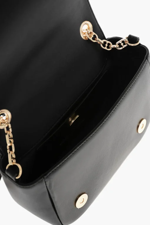 LOVE Borsa a Tracolla KALEIDOSCOPE in Ecopelle Trapuntata con Logo Dorato>Moschino Best
